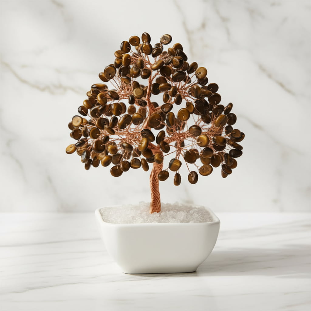 Tigerauge Baum - Erdung & Stärke CrystalScents