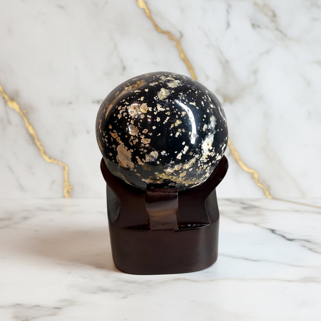 Achat Truhe - Schwarze Schönheit CrystalScents
