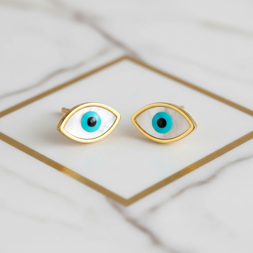 Ohrstecker mit schützendem Auge CrystalScents
