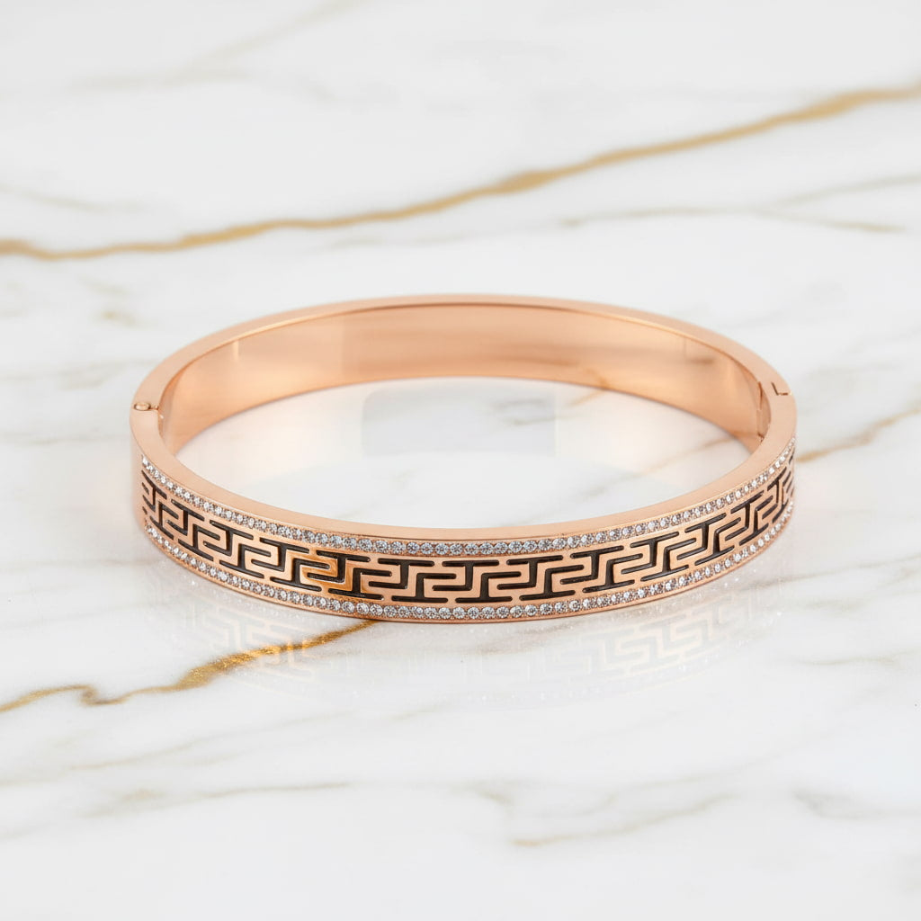 Armband mit Glanzdetails in Roségold CrystalScents