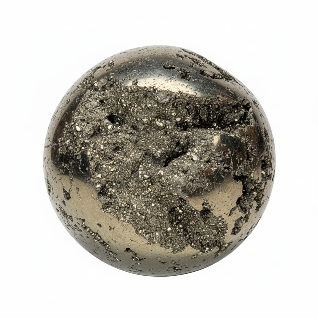Pyrit Kugel - Finanzielle Energie CrystalScents