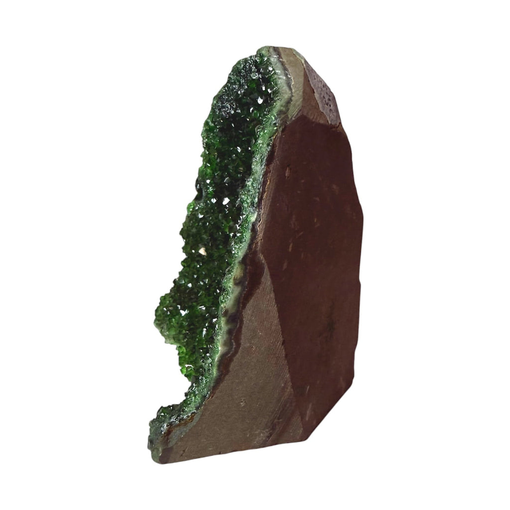 Grüne Amethystdruse – Leuchtend Highlight voller Farbe CrystalScents