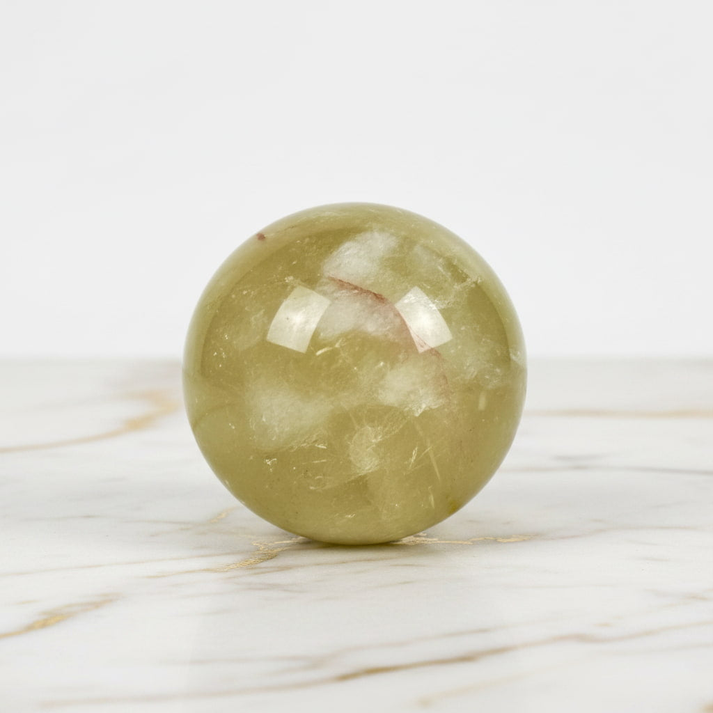 Citrin Kugel - Wärme & Energie CrystalScents