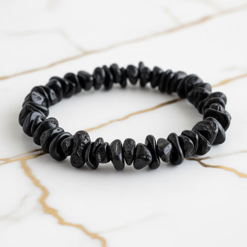 Obsidian Splitterarmband – Schutz & Balance CrystalScents