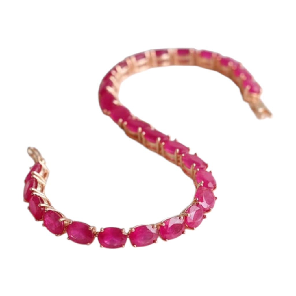 Rubin Armband – Liebe & Leidenschaft CrystalScents