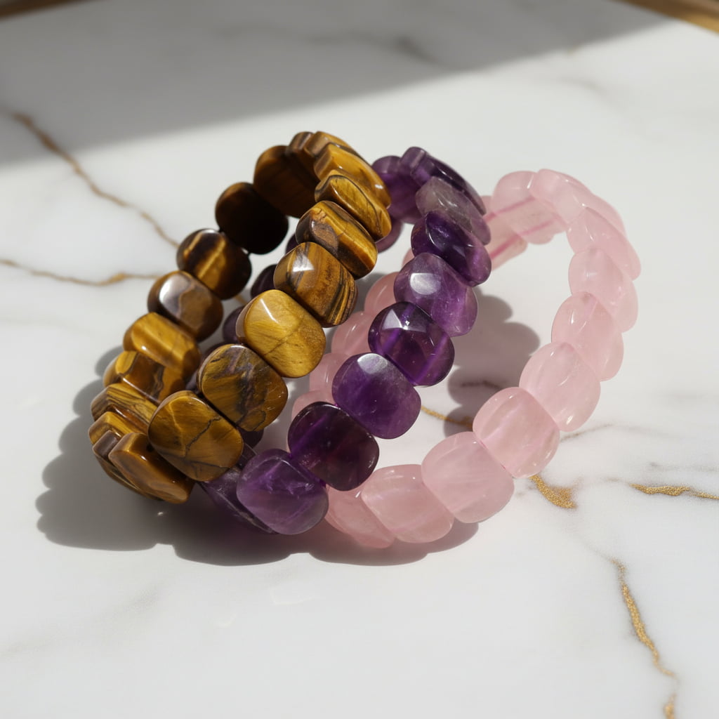 Tigerauge Armband - Mut & Kraft CrystalScents