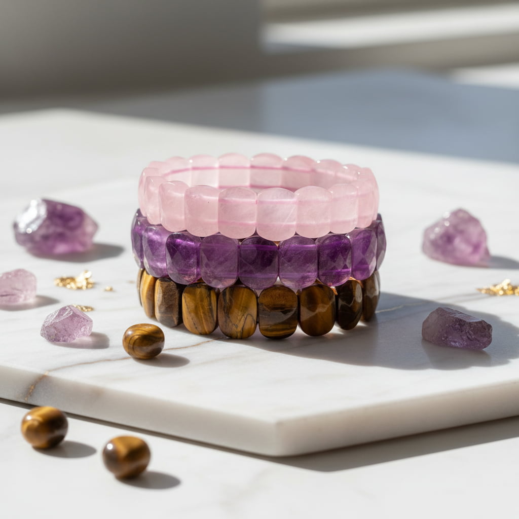 Tigerauge Armband - Mut & Kraft CrystalScents
