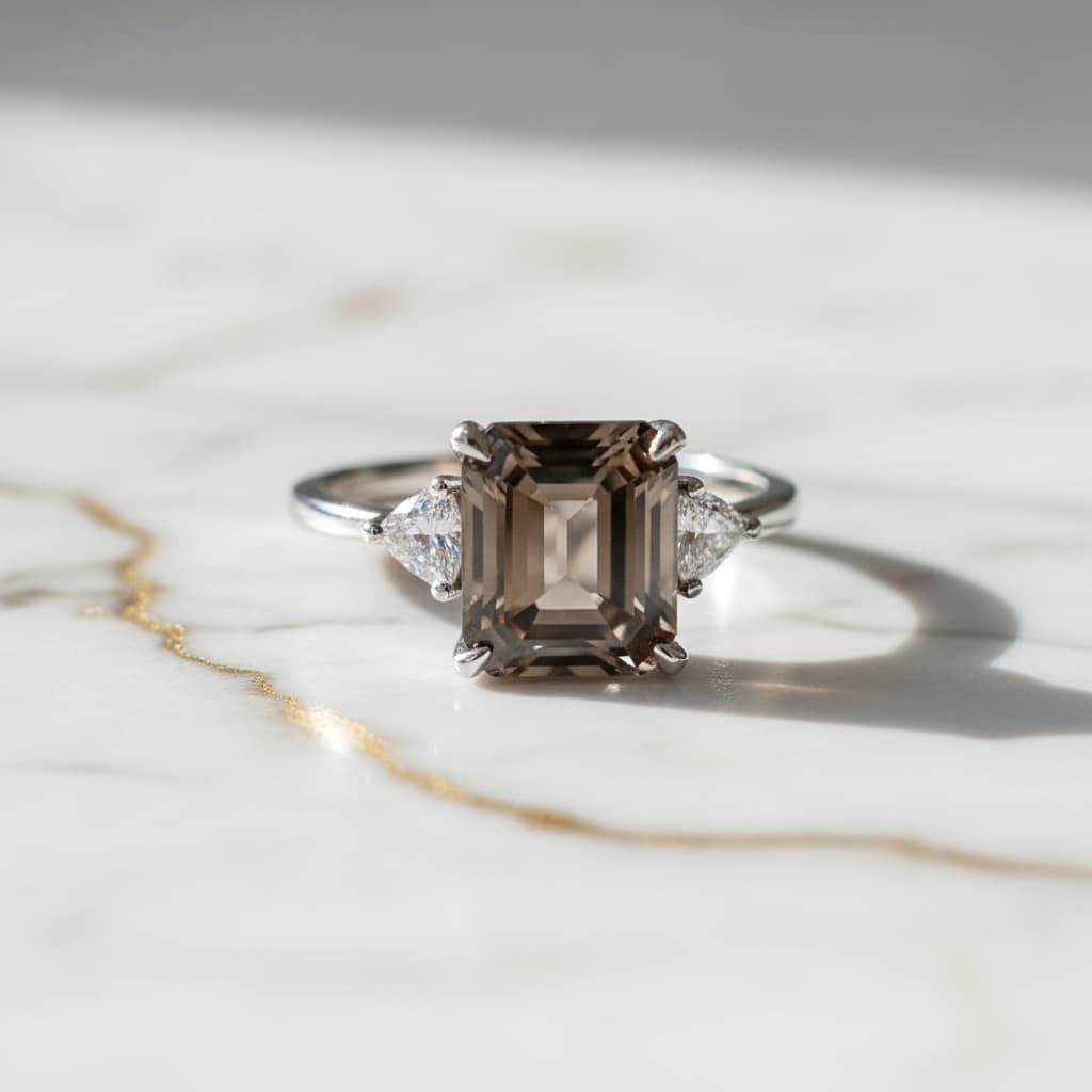 Rauchquarz Ring – Erdende Wärme für Ruhe und Balance CrystalScents