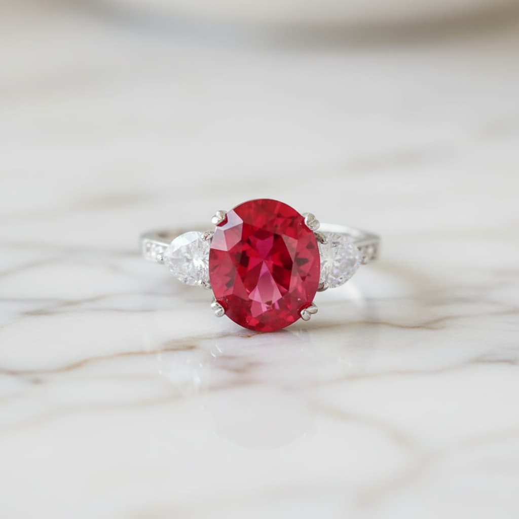 Rubin Ring - Selbstvertrauen & Energie CrystalScents