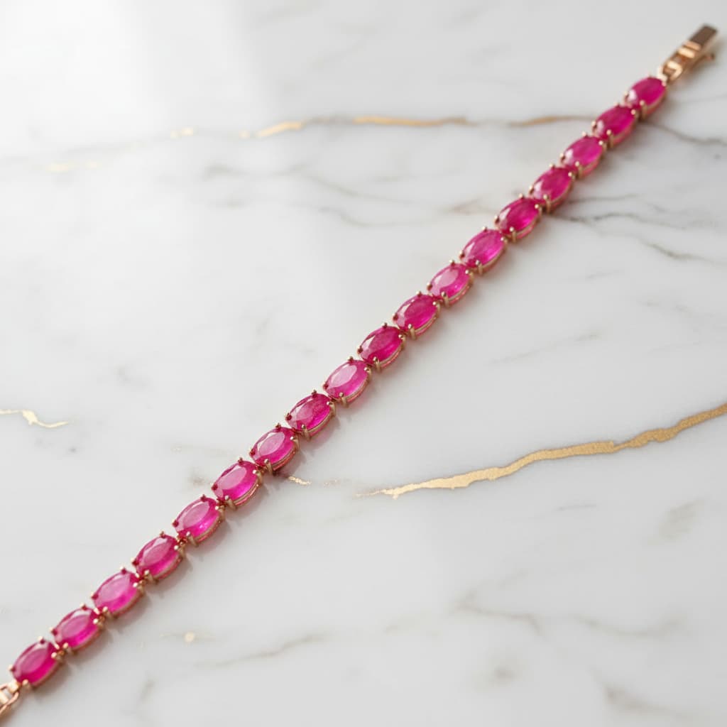 Rubin Armband – Liebe & Leidenschaft CrystalScents
