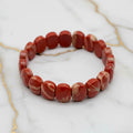 Roter Jaspis Facettenarmband - Energie & Feuer CrystalScents