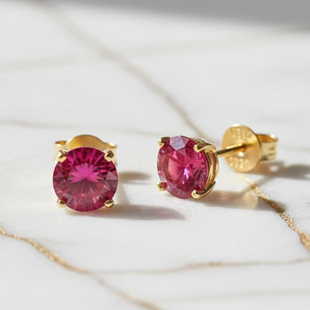 Rubin Ohrringe – Strahlender Akzent für jeden Look CrystalScents