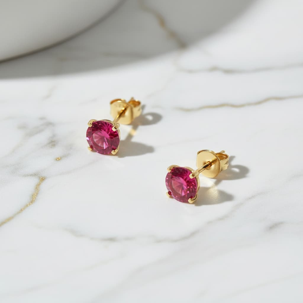 Rubin Ohrringe – Strahlender Akzent für jeden Look CrystalScents
