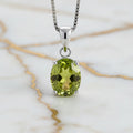 Peridot Halskette - Energie & Lebendigkeit CrystalScents