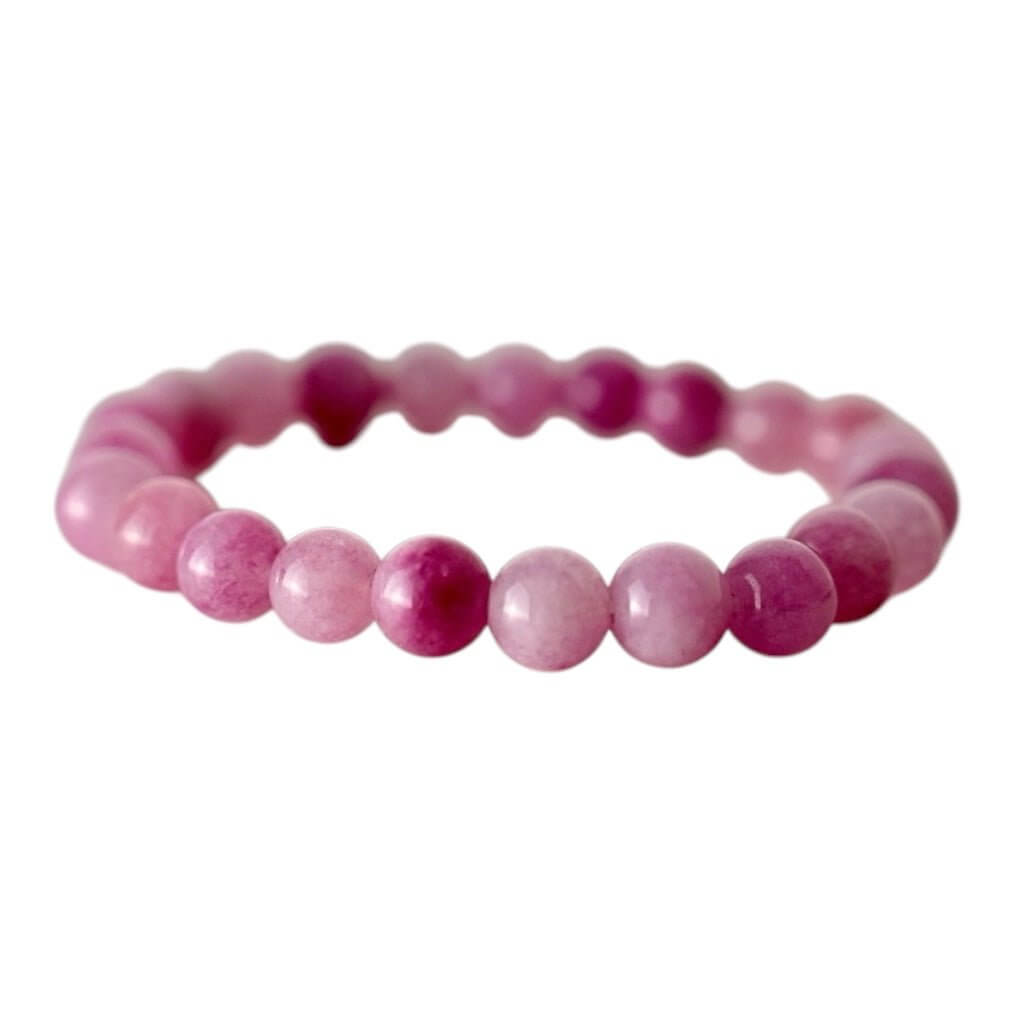 Kunzit Kugelarmband – Liebe & Ruhe CrystalScents
