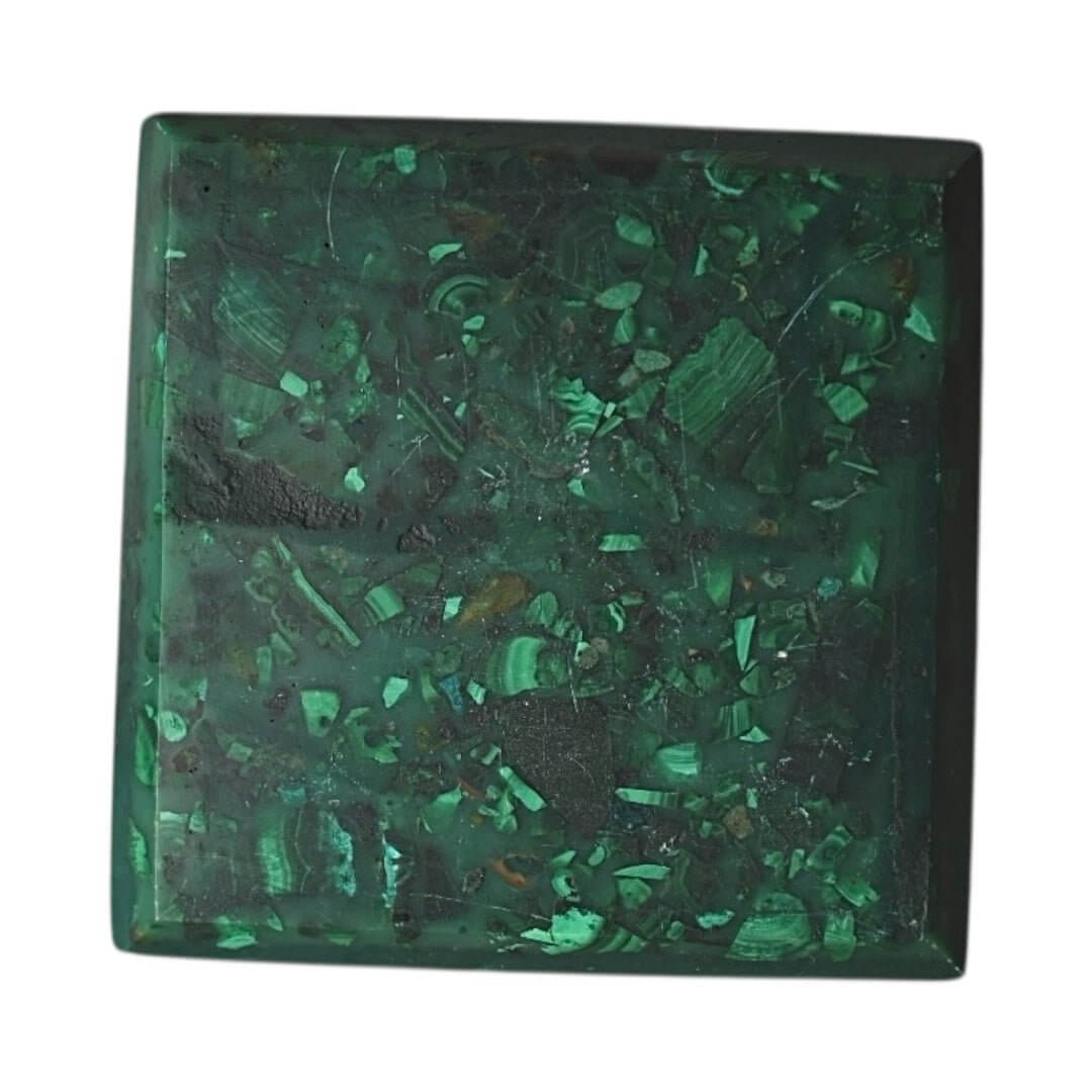Malachit Pyramide – Naturmuster in geometrischer Form CrystalScents