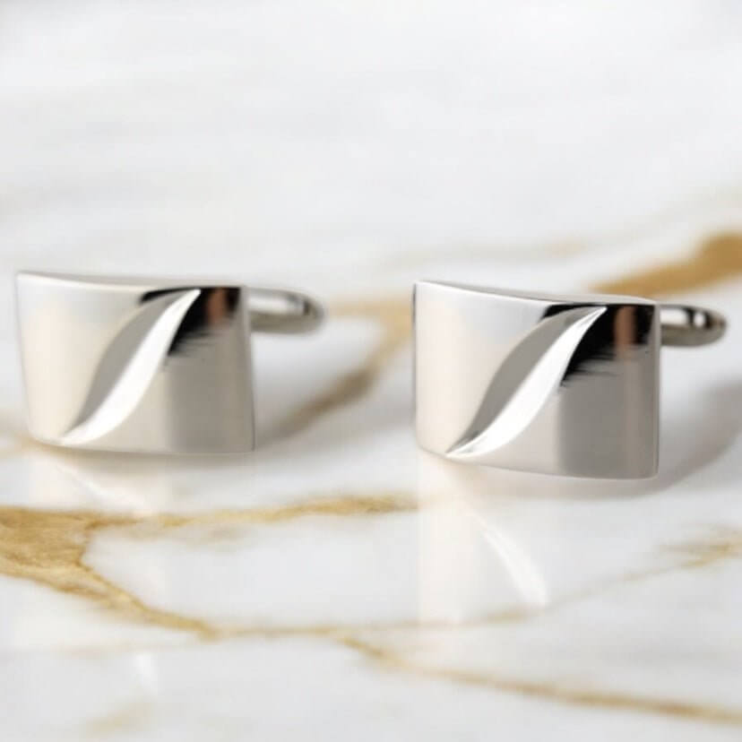Manschettenknöpfe Silber – Elegantes Accessoire für stilvolle Looks CrystalScents