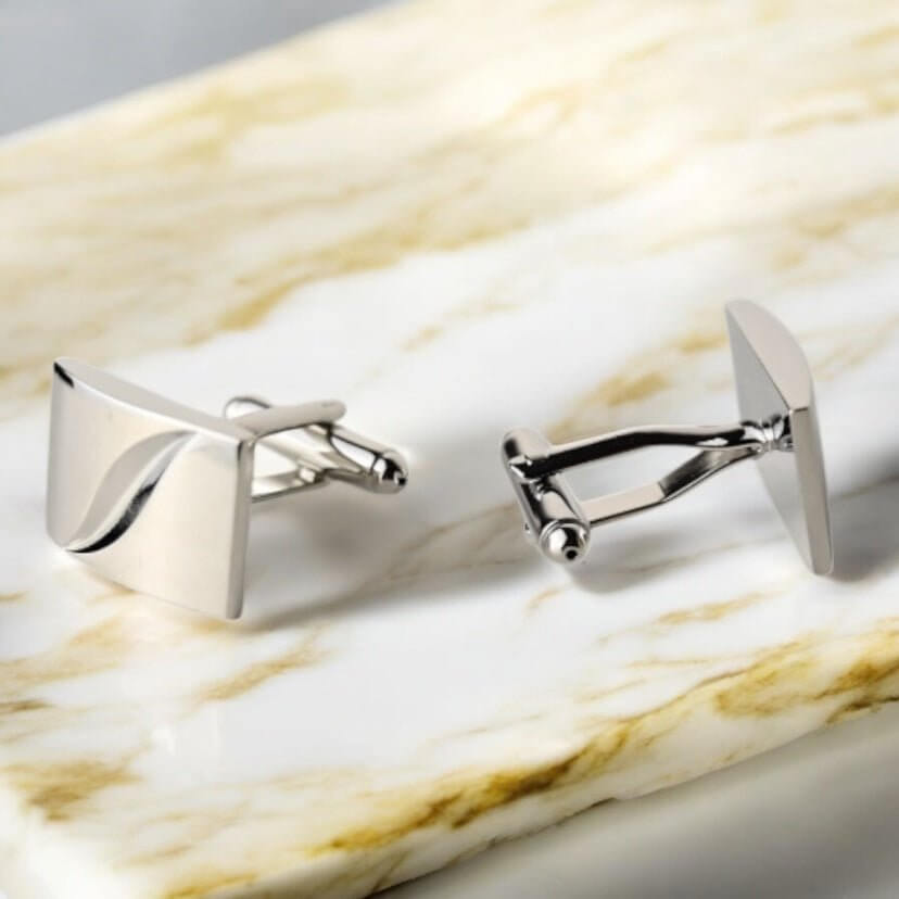 Manschettenknöpfe Silber – Elegantes Accessoire für stilvolle Looks CrystalScents