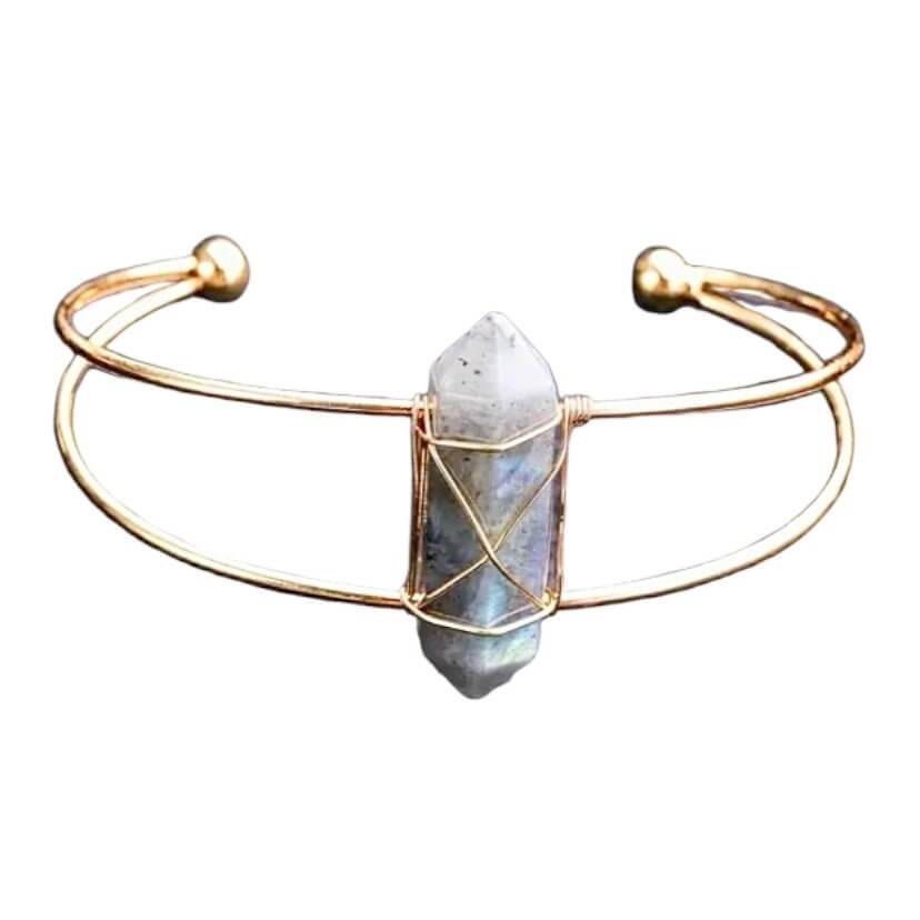 Mondstein Armreif – Ausstrahlung & magische Energie CrystalScents