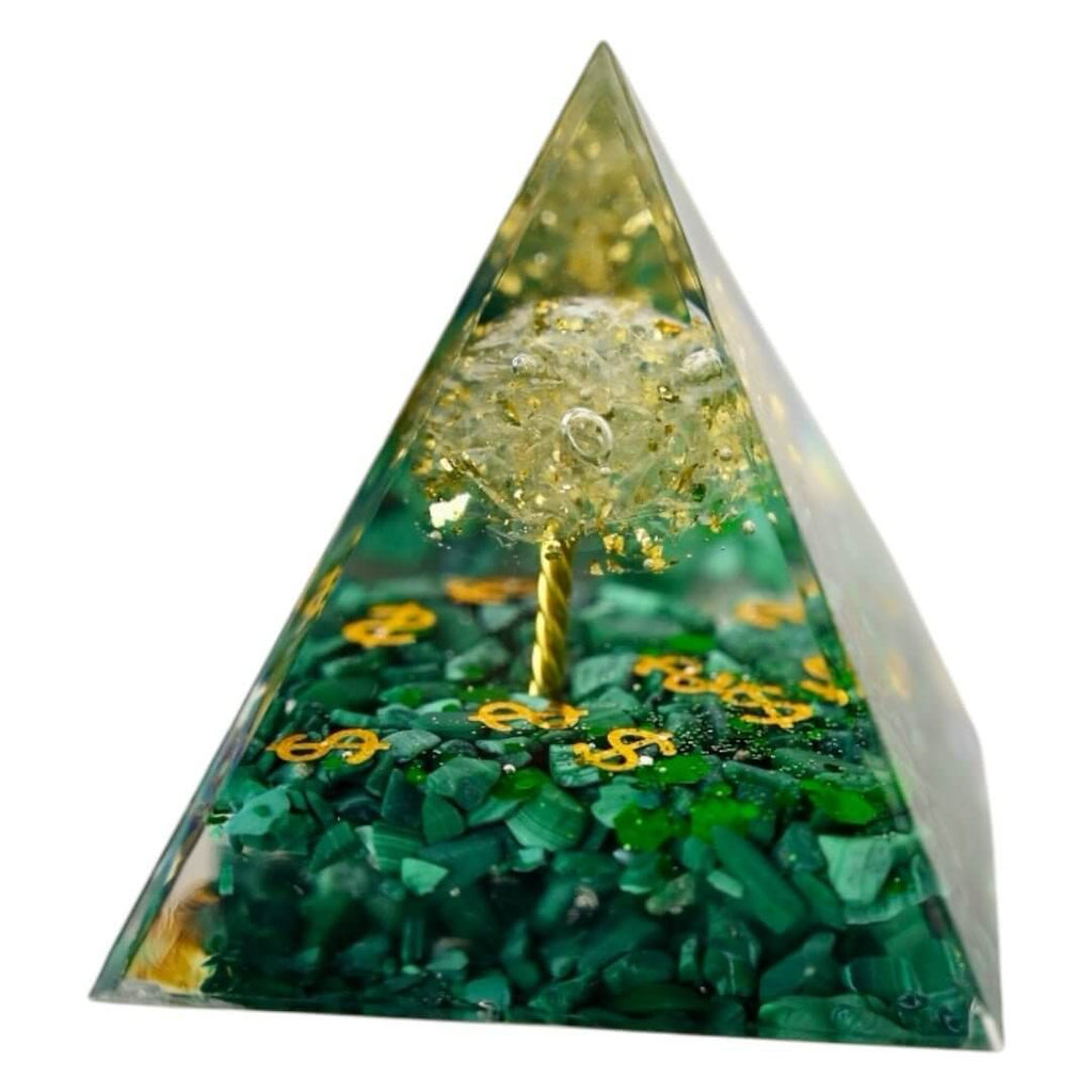 Orgonit Pyramide - Baum des Geldes CrystalScents