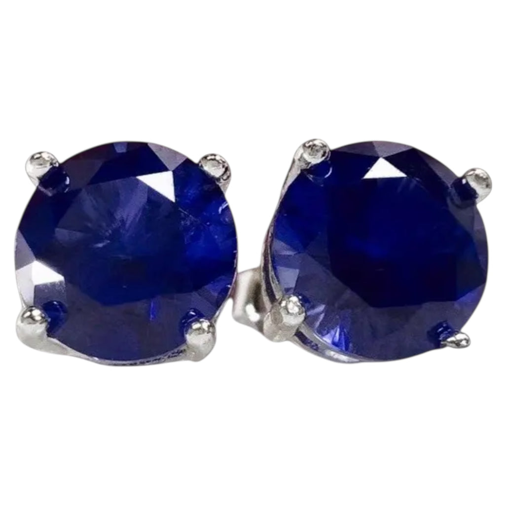 Saphir Ohrringe – Zeitlose Eleganz CrystalScents