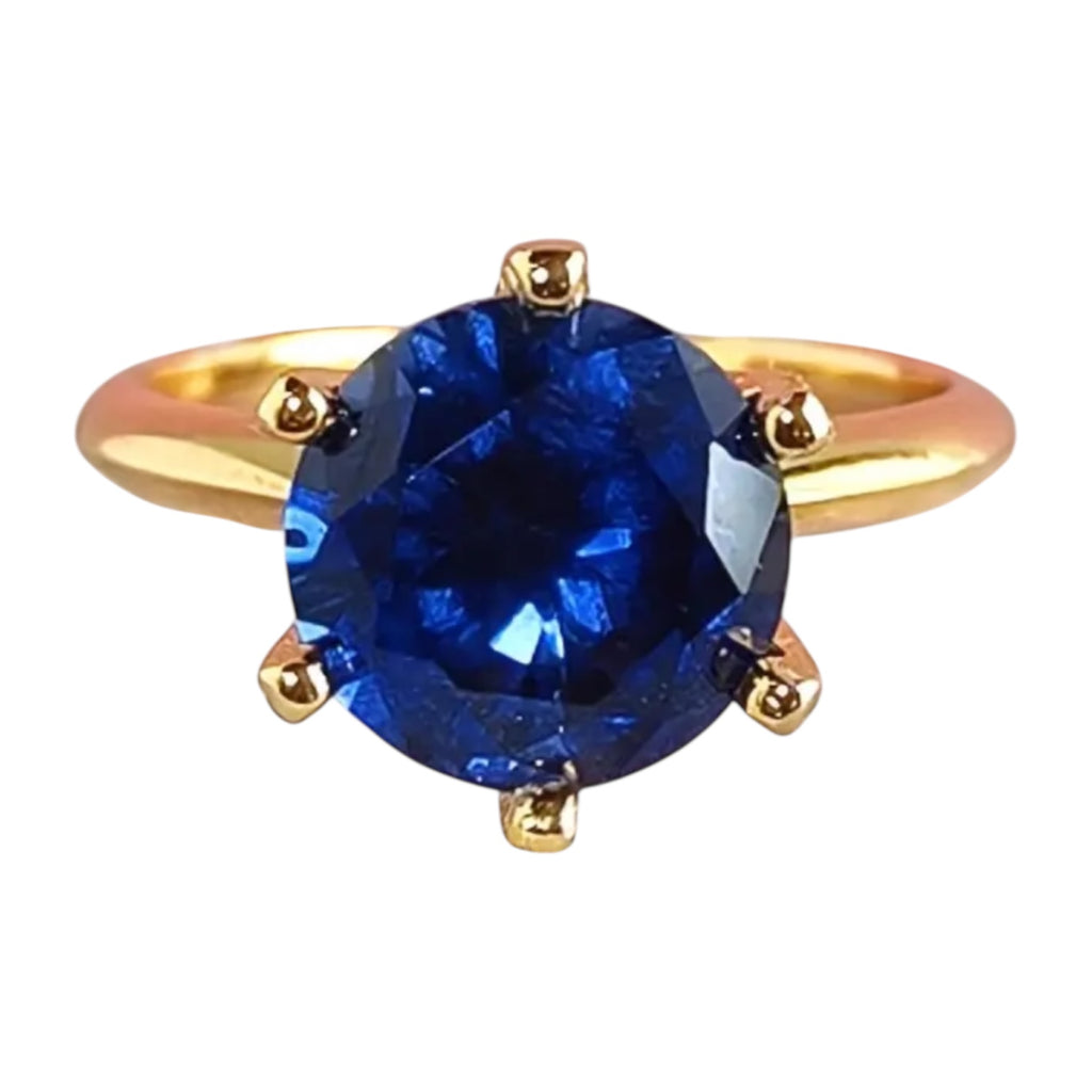 Saphir Ring – Leuchten & Funkeln CrystalScents