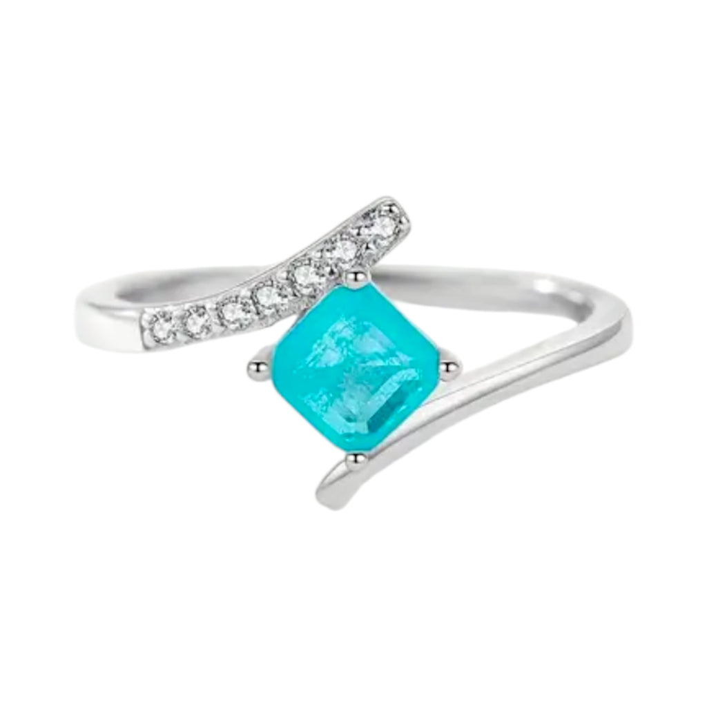 Smaragd Ring – Elegantes Türkis CrystalScents