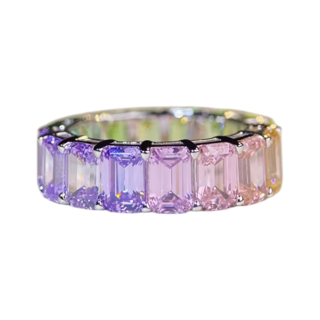Saphir Ring – Funkelnder Regenbogen CrystalScents
