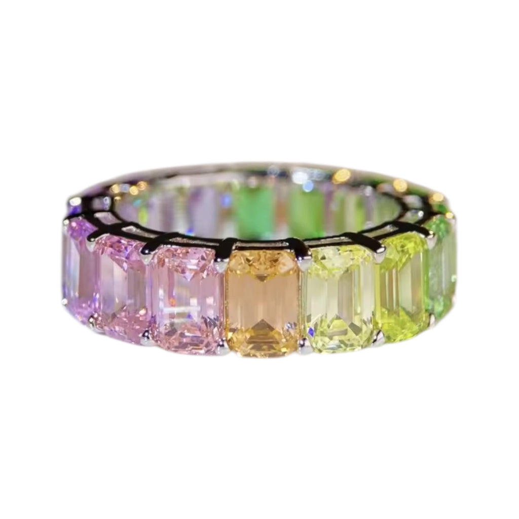 Saphir Ring – Funkelnder Regenbogen CrystalScents