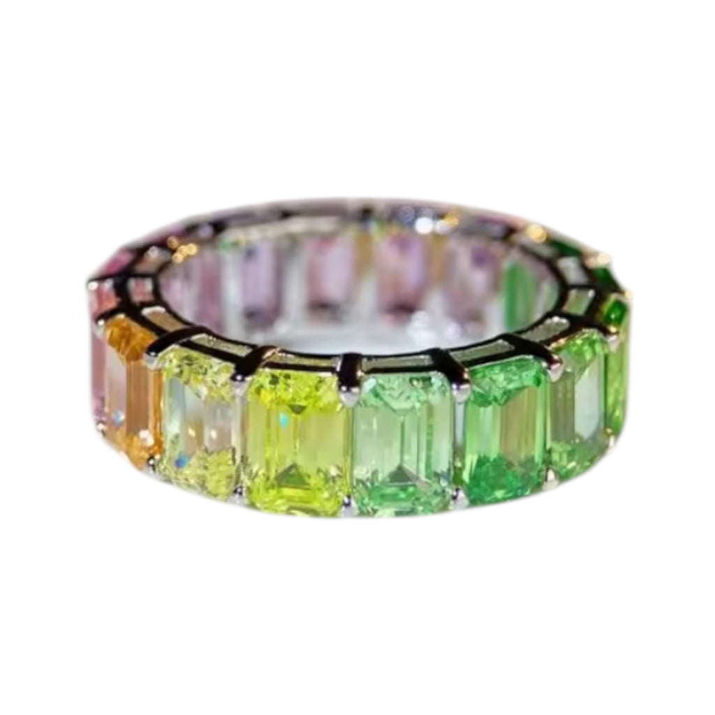 Saphir Ring – Funkelnder Regenbogen CrystalScents