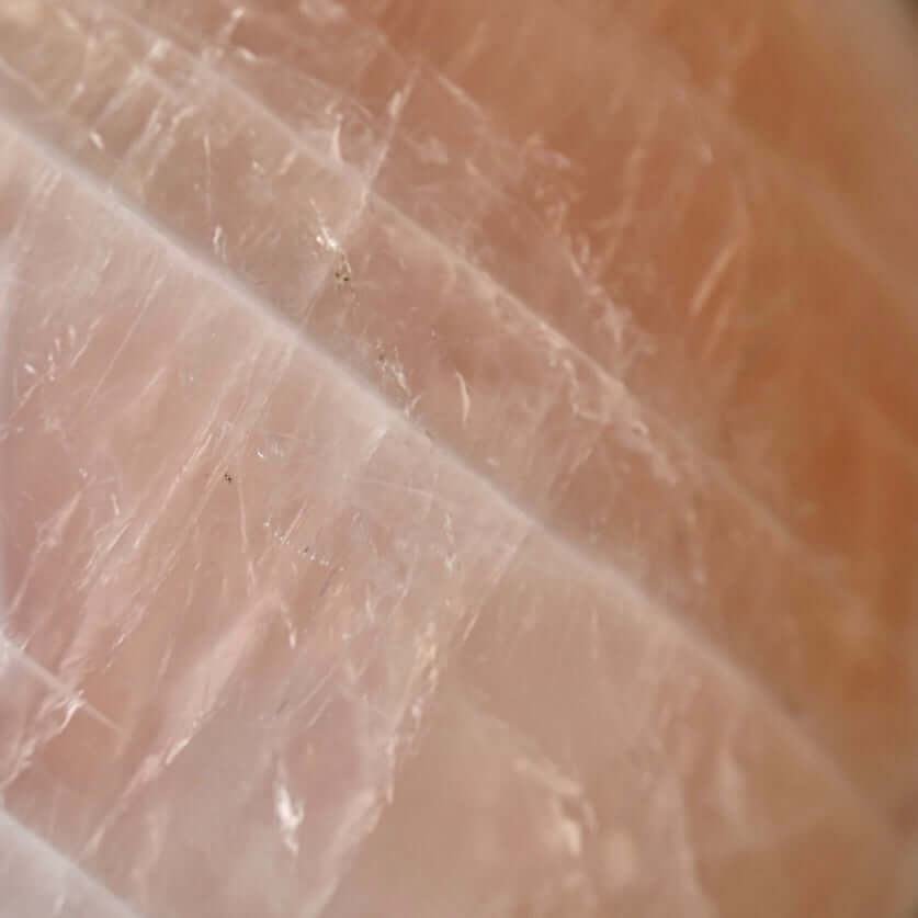 Sehr große Rosenquarz Kugel - Liebe & Selbstfürsorge CrystalScents