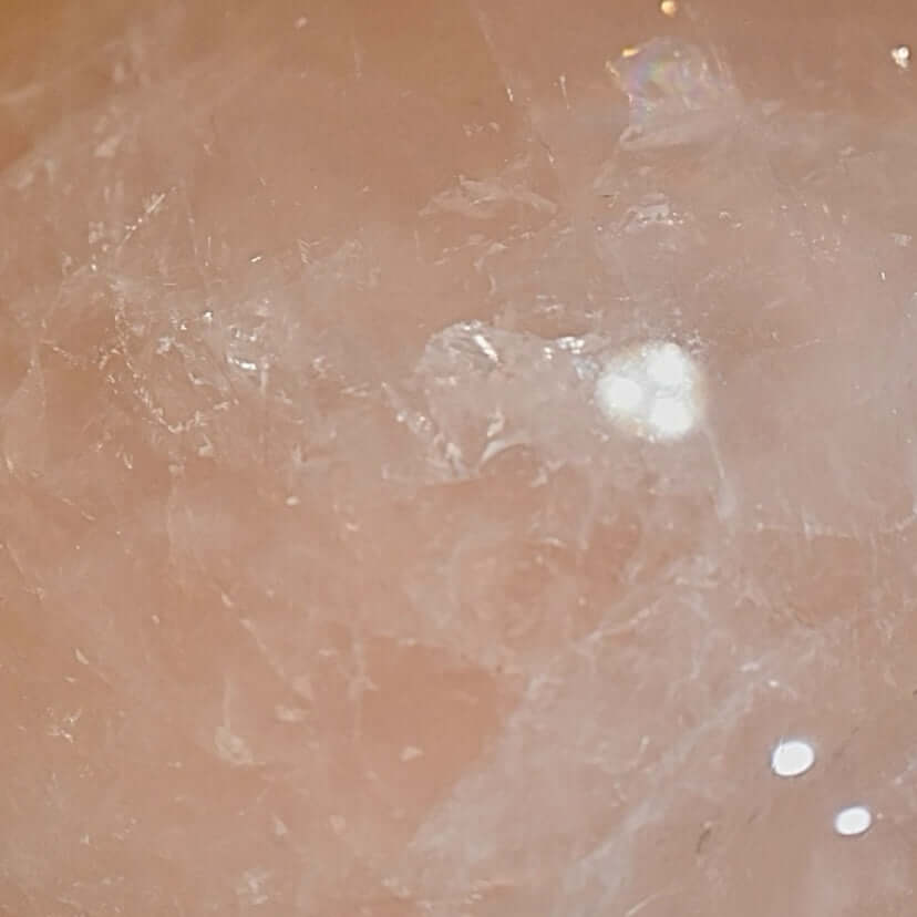 Sehr große Rosenquarz Kugel – kraftvolle Herzensfreude CrystalScents