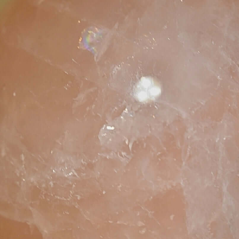 Sehr große Rosenquarz Kugel – kraftvolle Herzensfreude CrystalScents