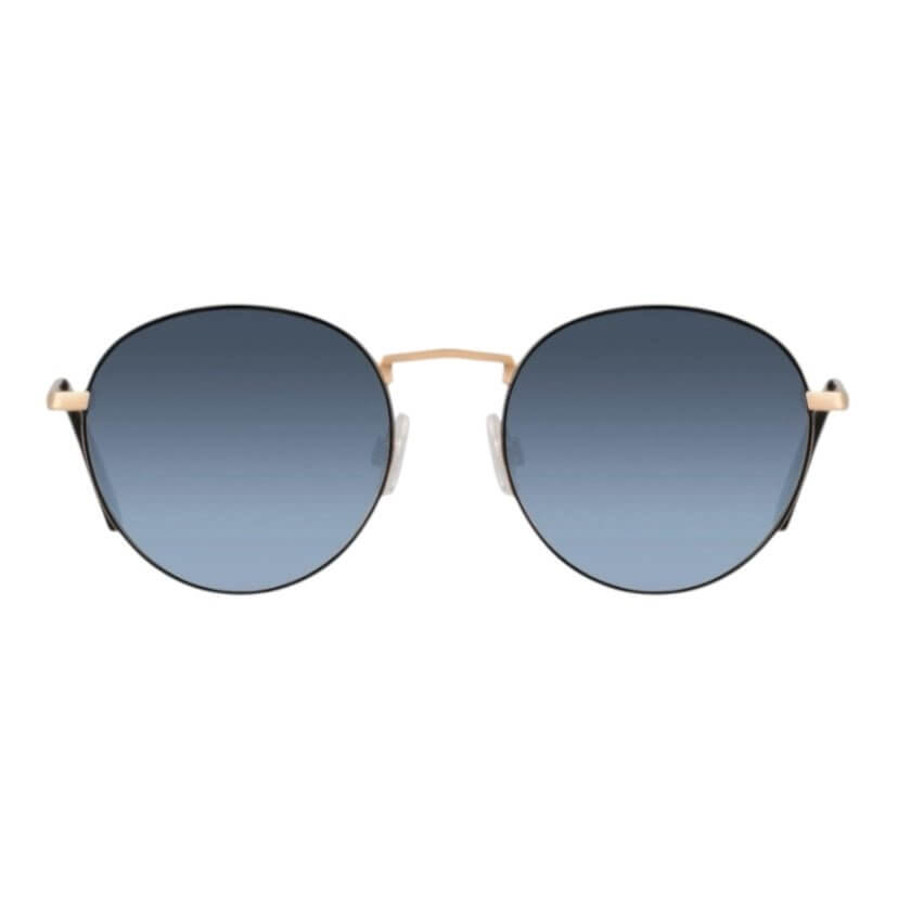Sonnenbrille in Gold mit blauem Verlauf CrystalScents
