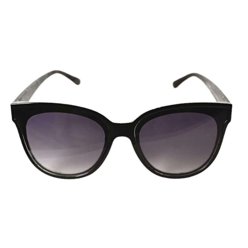 Sonnenbrille in schwarz mit glitzernder Fassung CrystalScents
