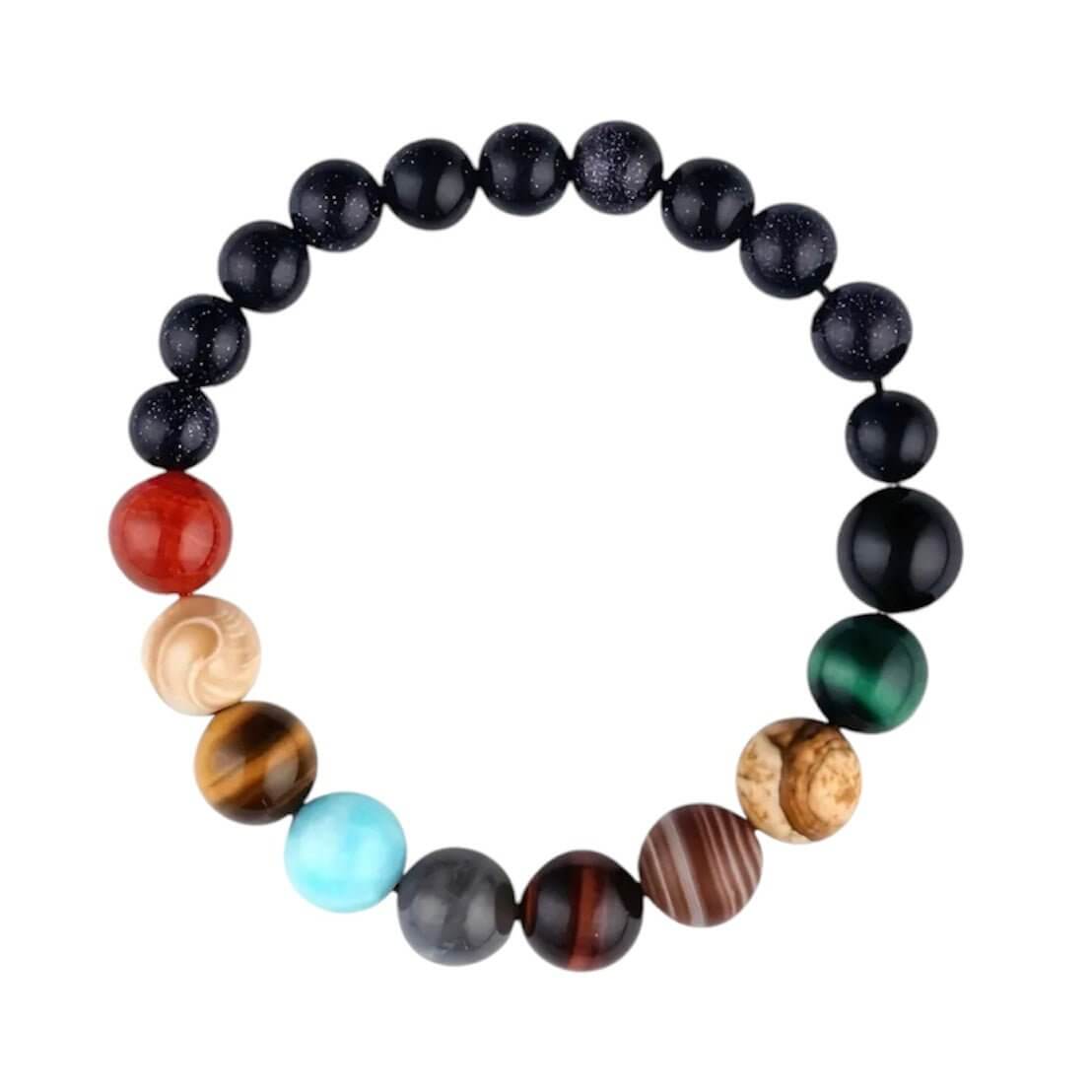 Sonnensystem Kugelarmband - Natur & Astrologie vereint CrystalScents