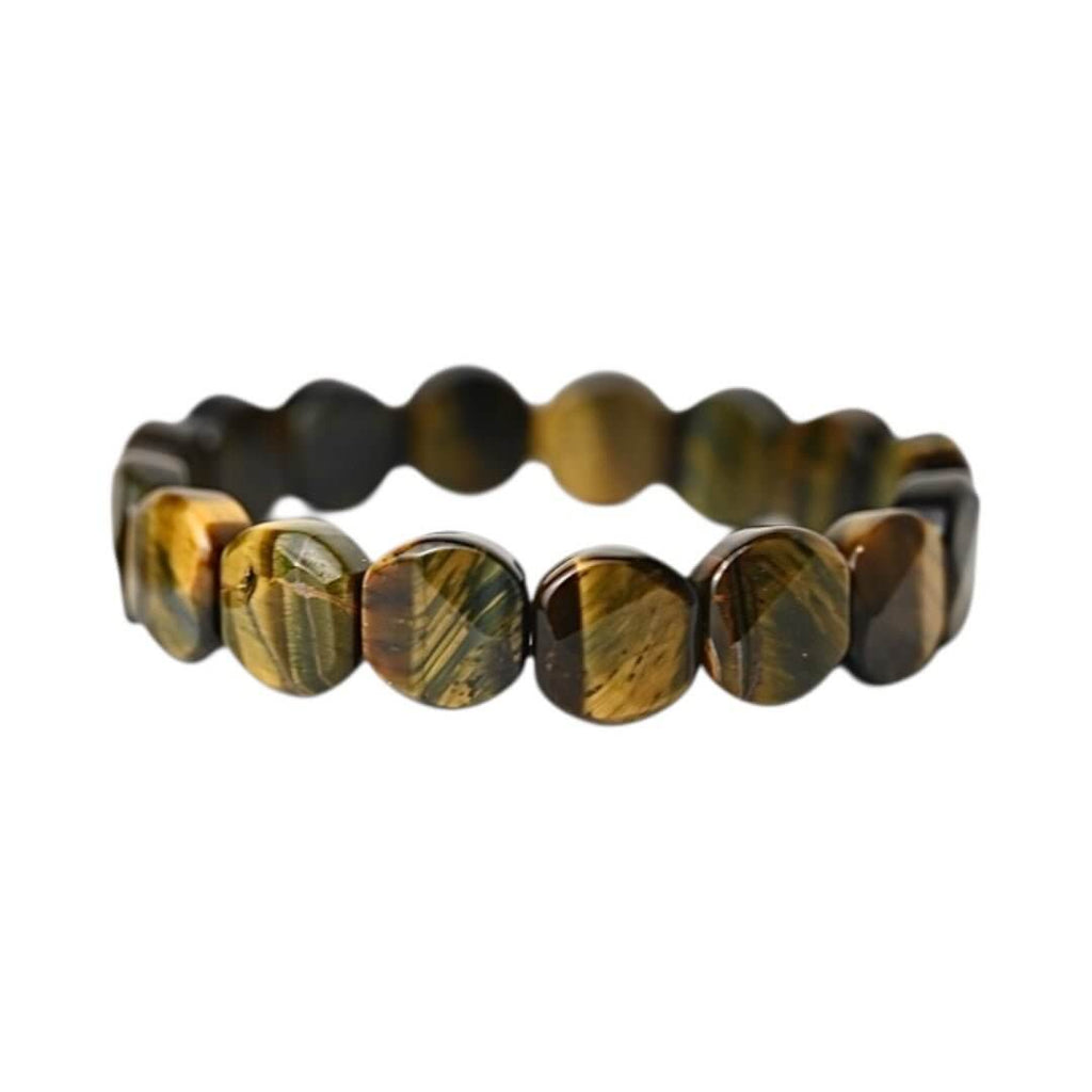 Tigerauge Facettenarmband – Fokus & Kraft CrystalScents