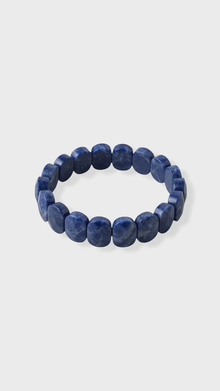 Lapislazuli Facettenarmband – Faszination & Eleganz CrystalScents