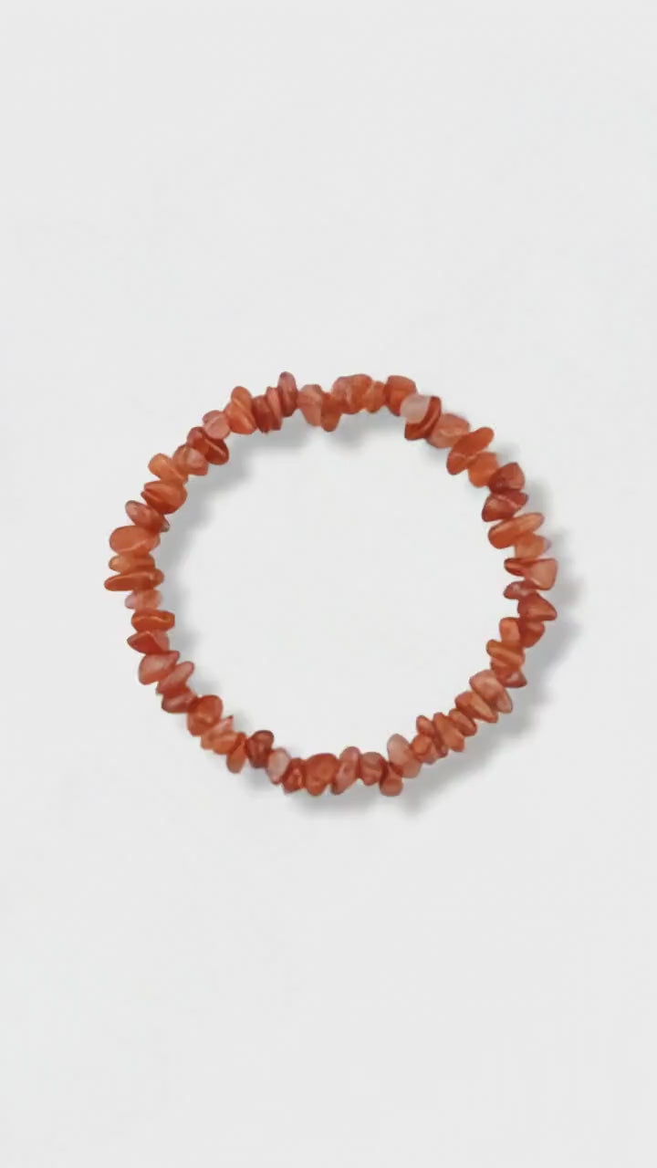 Achat Splitterarmband – Ausdrucksstarkes Rot für positive Energie CrystalScents