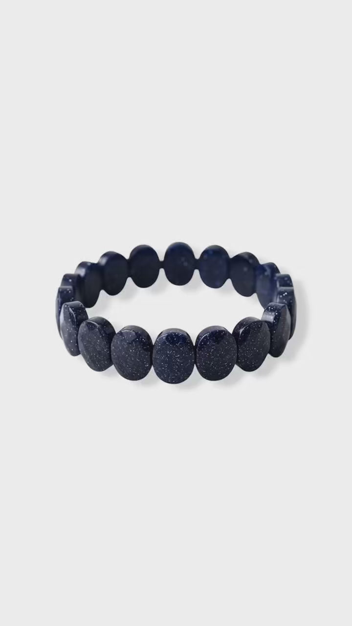 Blaufluss Armband – Facettiertes Funkeln CrystalScents