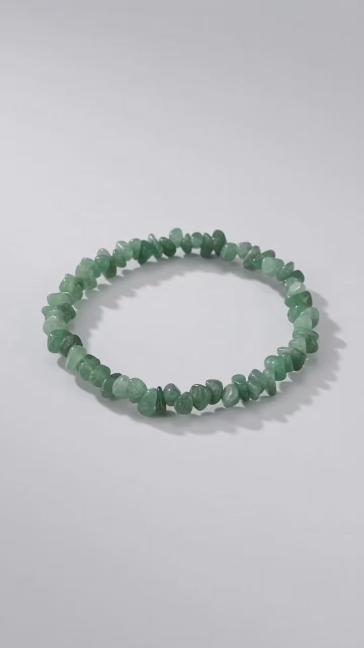 Aventurin Splitterarmband – Optimismus & positive Energie CrystalScents