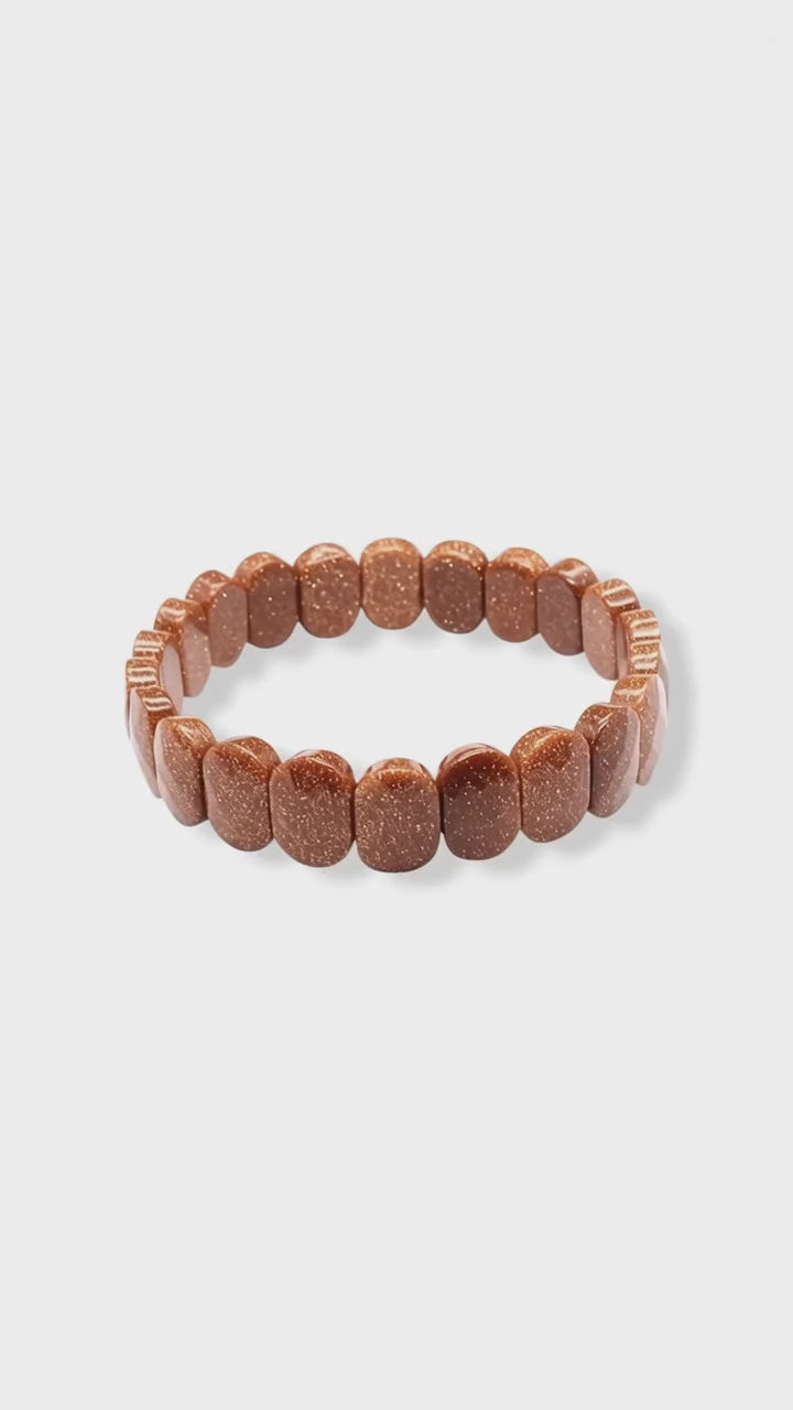 Goldfluss Armband – Facettiertes Funkeln CrystalScents